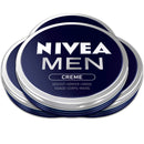 Nivea Men Creme Pack of 4 (4 x 75 ml), Intensive Everyday Face, Body and Hand Cream with Vitamin E, A Moisturising Cream for The Whole Body