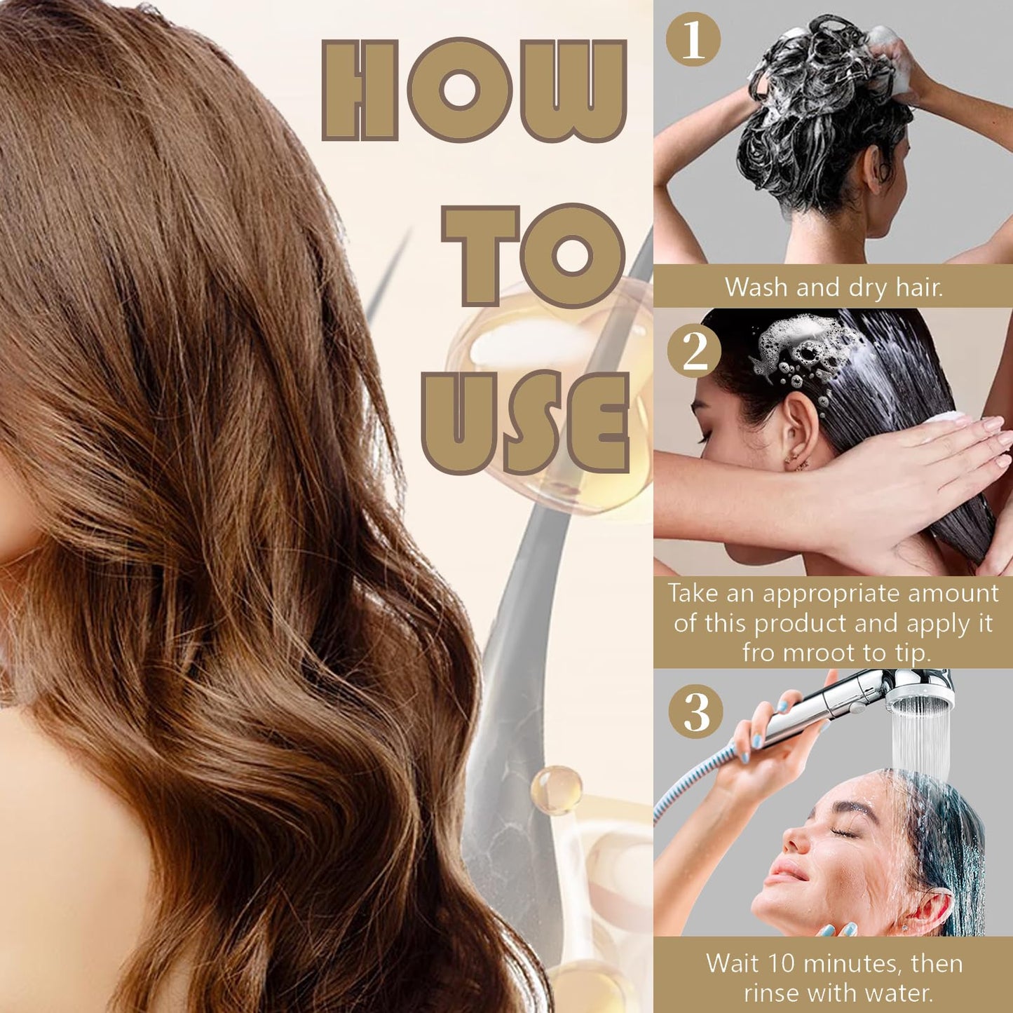 MINSHZEE Batana Oil for Hair Growth, 100% Pure Natural Batana Oil from Honduras, Organic Batana Oil as Hair Mask, Reduces Hair Loss Repairs Damaged Hair Scalp and Hair Care (120g)