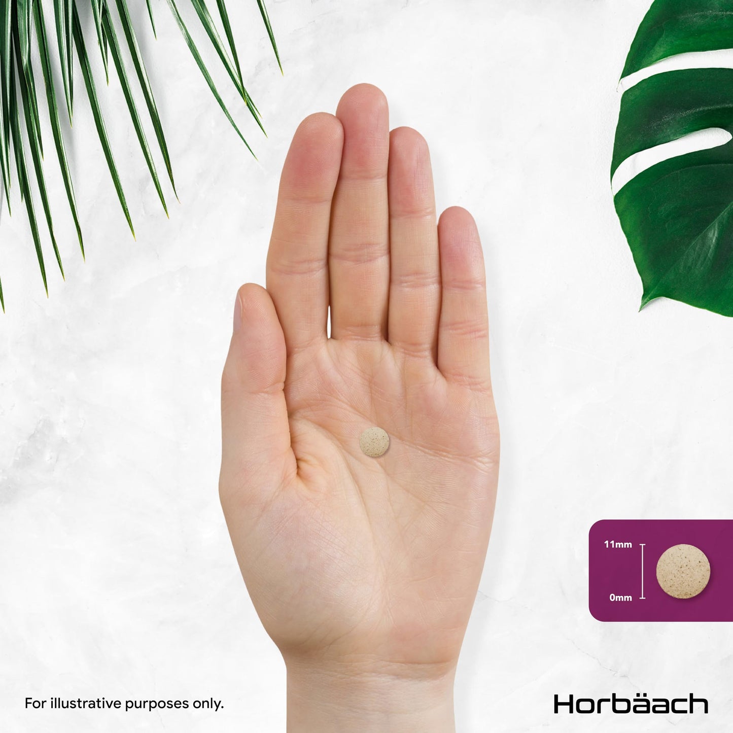 Horbäach SOYA Isoflavones 10,000mg | 120 Vegan Tablets | High Strength SOYA Bean Extract | Providing 80mg Isoflavones | by Horbaach