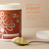 High Protein Edible Health Digestive Enzyme Protein Powder, Regenerative Collagen Supplements, Quality Collagen Powder Supplement, with Collagen Peptides, High Fibre Bovine Collagen Blend