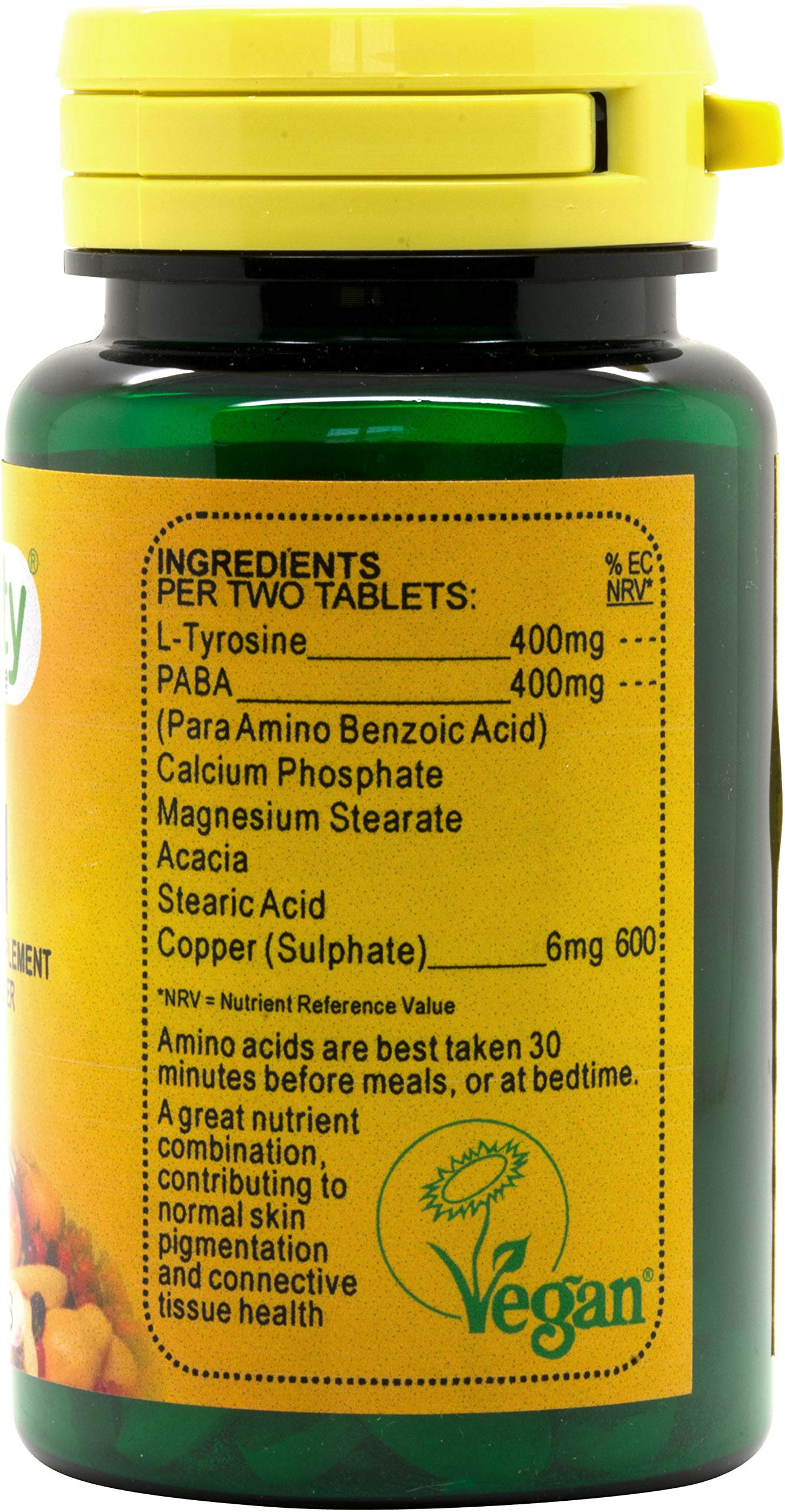 Veganicity Tyro Tan Healthy Tanning Supplement - 60 Tablets