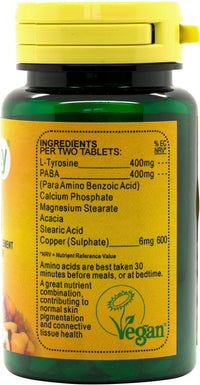 Veganicity Tyro Tan Healthy Tanning Supplement - 60 Tablets