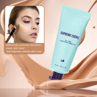 TMYIOYC ANGEL SILK Supreme Creme All-Over Complexion Perfector, Supreme Creme Body Coverage Perfector, 24H Long Lasting CC Cream Foundation Full Coverage, Concealer Waterproof & Transfer-Resistant Skin Tint