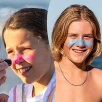 Zinc Sun Stick (Pink, White, Blue) 3-Pack Sunblock Sticks for Face SPF 50 Mineral Sunscreen - Sun Zapper Australian Natural Sunscreen