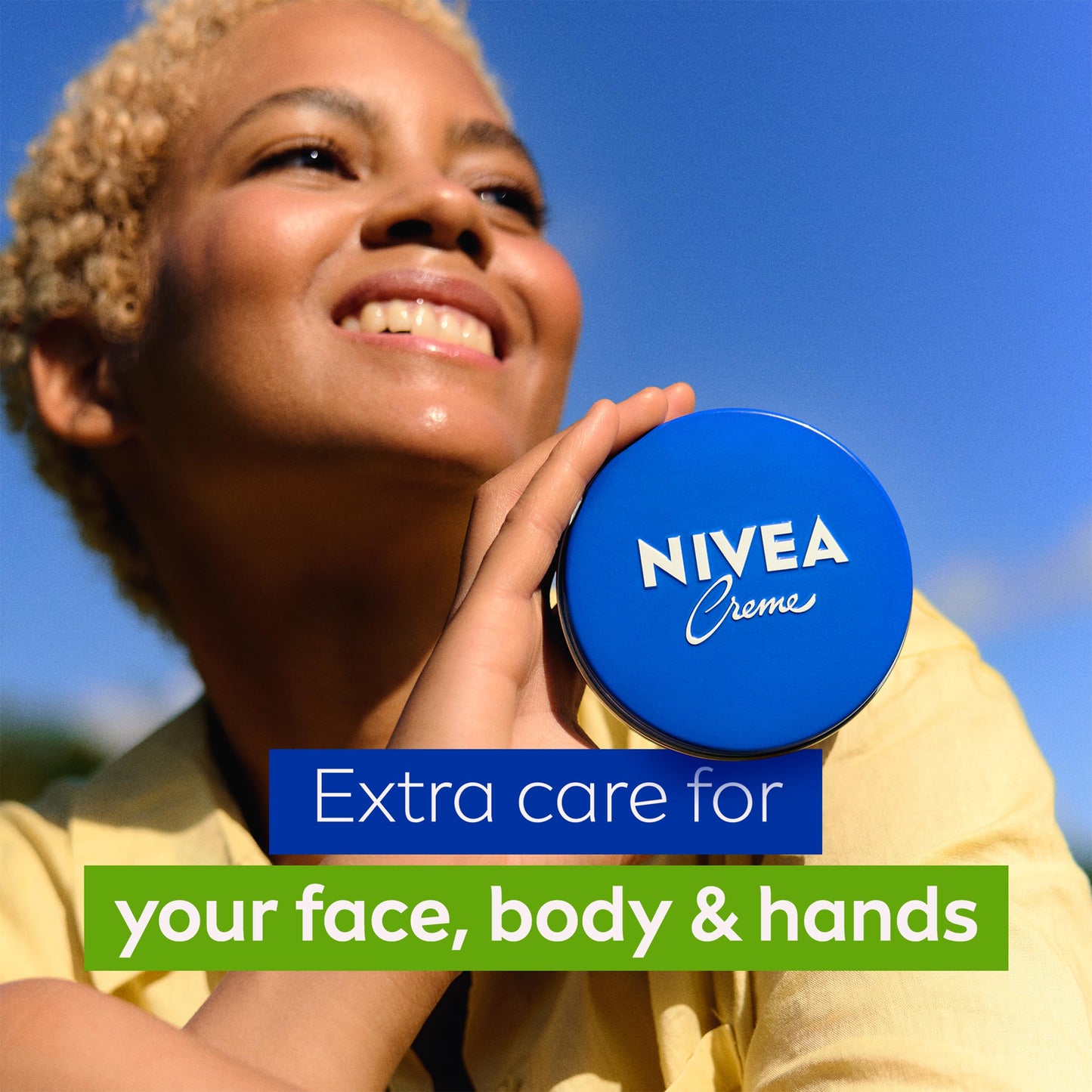 NIVEA Creme Tin (75ml), Moisturising Cream Provides Intensive Protective Care for Soft and Supple Skin, Ideal for Daily Use as a Face, Hand, or Body Cream