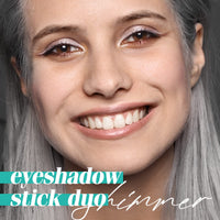 KIMUSE 6PCS Shimmer Cream Eyeshadow Stick,Brightener Eyeshadow Pencil Crayon,Waterproof Eye Shadow Stick Sets with Crease-proof, Smudge-proof and Long Lasting Eye Shadow Make Up