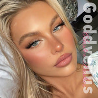 Goddvenus Individual Eyelashes Wispy Lash Clusters Kit D Curl Eyelashes Individual Kit Natural Lash Extension Kit with Russian Cluster Lashes Glue Bond and Seal and Lash Tweezers (D Curl 192pcs)