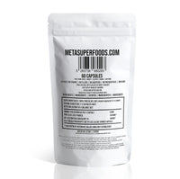 MetaSuperfoods Olive Leaf | 60 Capsules | Super Strength | OLEUROPEIN 40% | (1000mg per Capsule Equivalent to 10,000mg) | Vegan | NO FILLERS NO Binders | Non GMO | Made in UK 100% Olive Leaf (60)