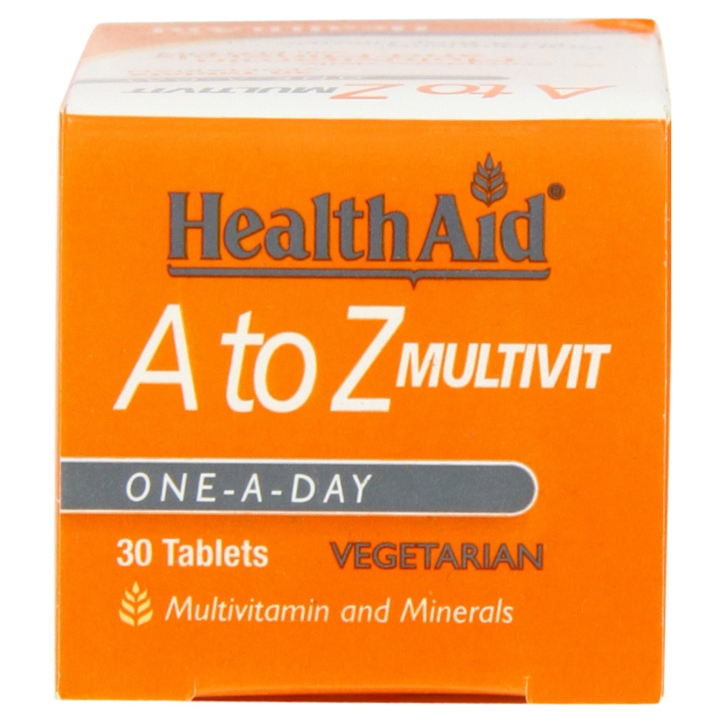 HealthAid A to Z Multivitamins and Minerals, 30 Vegetarian Tablets