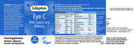 Lifeplan Eye 'C' with Lutein Bilberry & Zinc Capsules x 60. Helps Maintain Healthy Eyes