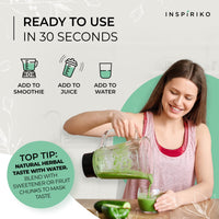 Super Greens Powder with 17 Superfoods – Green Powder Superfood Made with Organic Clean Greens and Superfood Powder. Pair Green Superfood Powder with Green Juice Or Smoothie Mix. Made by Inspiriko
