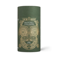 Ancient + Brave Matcha + Collagen 150g Tub - Lion's Mane Mushroom Powder Supplement - Hydrolysed Collagen Peptides - Radiant Skin, Hair & Nails