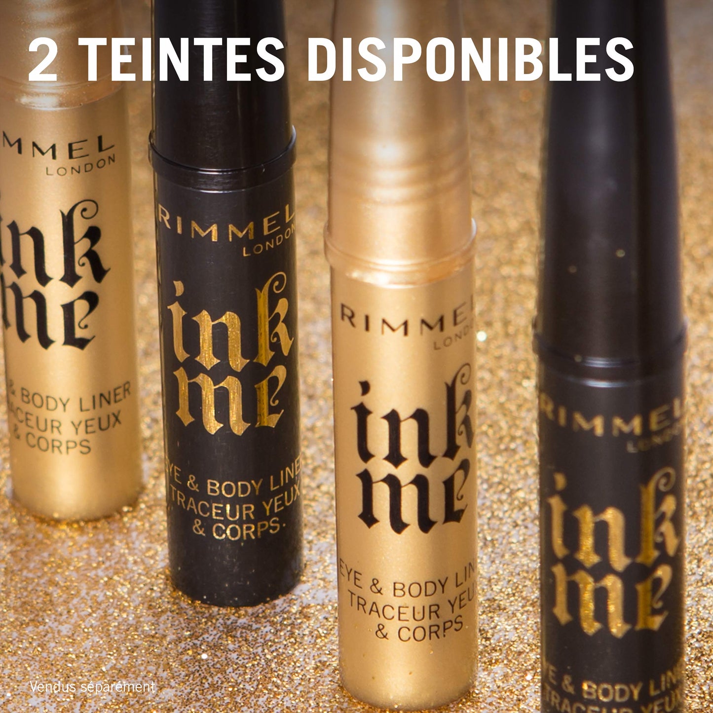 Rimmel London Ink Me Eye & Body Liner, Golden Gang, 3.5 ml