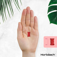 Hair Skin and Nails Vitamins | 5000µg Biotin, Zinc, Vitamin C, E & More! 60 Vegan Gummies | Supplement for Women and Men | by Horbaach