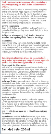 A.Vogel Molkosan Fruit Digestion 200ml | Provides gut health support | Suitable for Vegetarians