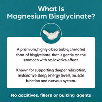 Purolabs Magnesium Bisglycinate 250mg | High Absorption | Energy, Sleep & Muscle Support | Gentle on Stomach | Vegan, Non-GMO, Allergen-Free | 60 Capsules | Made in UK