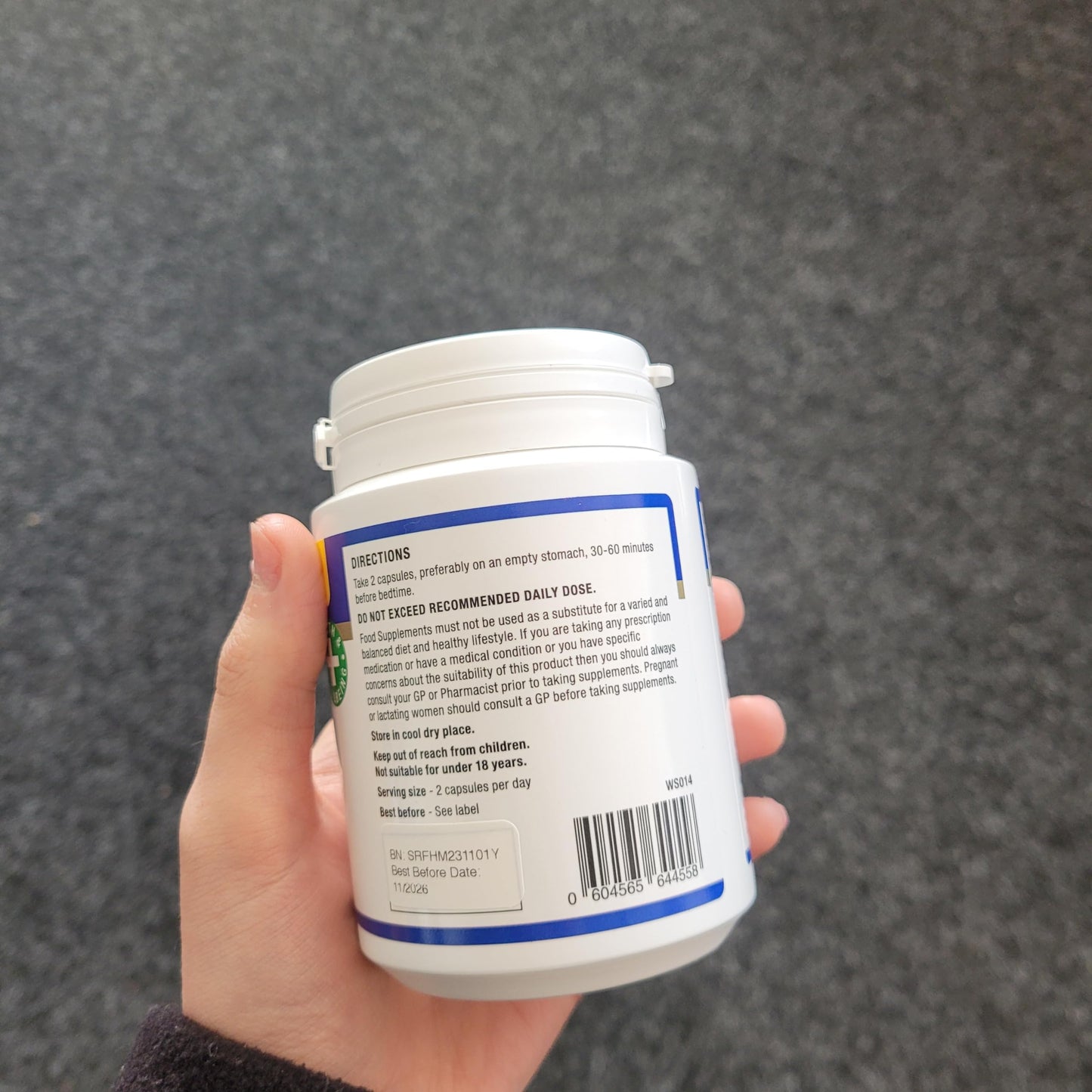 R&C Components Ltd Zinc & Magnesium Capsules with Added Vitamin B6, Supporting Immunity and Reducing Fatigue (90 Capsules)
