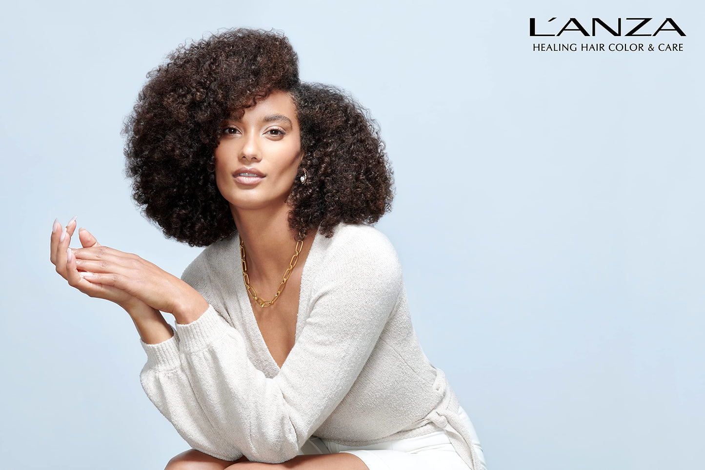 L’ANZA L'ANZA Healing Curls Curl Therapy Leave In Conditioner - Leave in Conditioner for Curly Hair for Hydrating and Detangling to Prevent Breakage with Sulphate Free, Paraben Free Formula (160ml)
