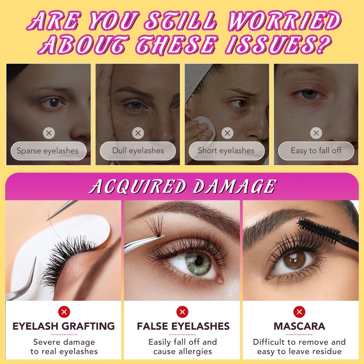 Generic Organic Castor Oil Lash Serum, Fuller & Longer Looking Eyelashes, Nourishing & Conditioning Formula, Eyelash Serum To Grow Lashes, Lash Boost Serum, Lash Enhancing Serum, 5ml