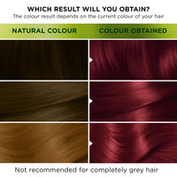 Garnier Nutrisse Ultra Color, Permanent Hair Dye, Intense Colour, For All Hair Types, 5.62 Vibrant Red