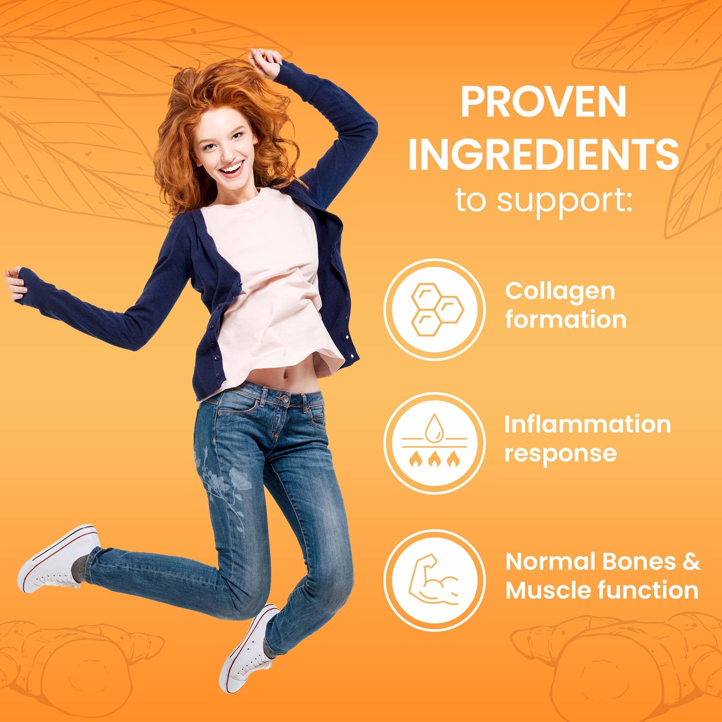 7-in-1 Turmeric and Black Pepper Capsules with Glucosamine and Chondroitin High Strength | Two per Day, 2 Month Supply | Turmeric Capsules High Strength 3000mg, Glucosamine Sulphate & Turmeric Tablets
