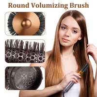 GMHLLES Large Round Volumizing Brush for Dyson Airwrap Attachments,Brush for Dyson Airwrap Accessories, Fluff up and Volumize for Styling Set