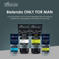 Bielenda Only For Men - Ultra-Light Formula Regulates Sebum, Matifies The Skin Shrinks Pores And Reduces Shine Of The Skin - Only For Men Gel Super Mat - 50 ml