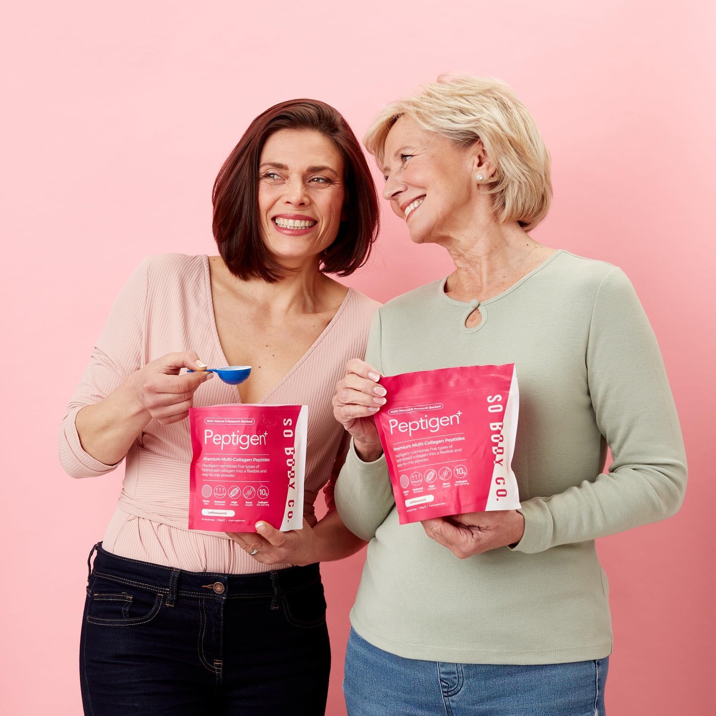 So Body Co SoBodyCo Premium Collagen Supplements for Women & Men, 5 Types of Collagen Powder, Peptigen, Collagen Peptides, Marine Collagen, Hydrolysate Powder, Multi-Collagen, 90 Days Supply, Peptigen