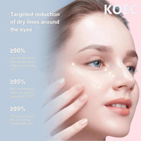 ANGEL SILK KOEC Electric Massage Eye Cream for Dark Circle, Firm and Smooth of Fine Lines, Tired Eye Refreshment with Gentle Vibration, for Anti-Wrinkle, Firming, Moisturizing