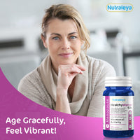 Nutraleya HealthyWoman 50+ Natural Menopause Vitamins, During and After Menopause, an Alternative to HRT, Includes: Soy Isoflavone, Suma Root 60 Day Supply