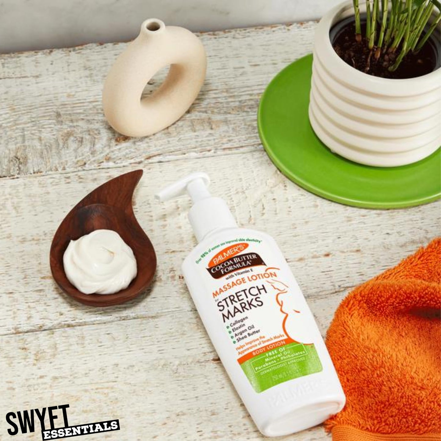 Palmers Coconut Stretch Mark Cream Bundle: 1x Palmers Stretch Mark Cream 250 ML & 1x Palmers Firming Butter 125 gm | Stretch Mark Removal Bundle by Palmers Cocoa Butter