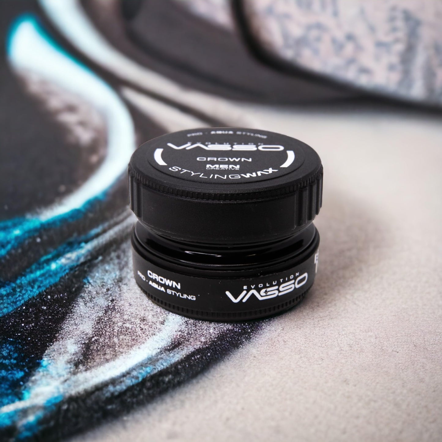 Vasso Crown Hair Styling Wax - 150ml - Edge Control