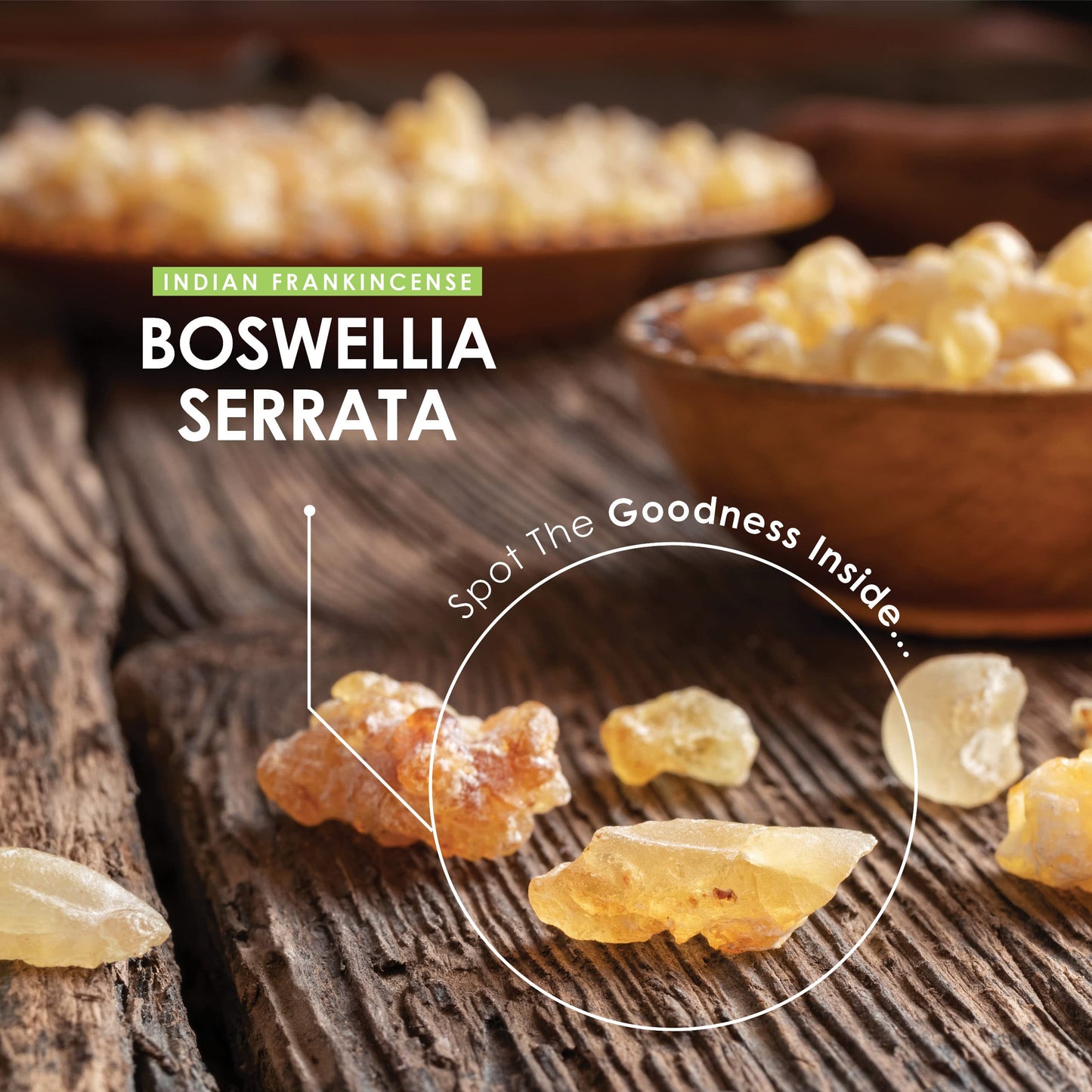 Boswellia Serrata Extract 3000mg - 65% Boswellic Acid (150mg per Capsule) - Indian Frankincense - 60 Vegan Capsules (2 Months Supply)