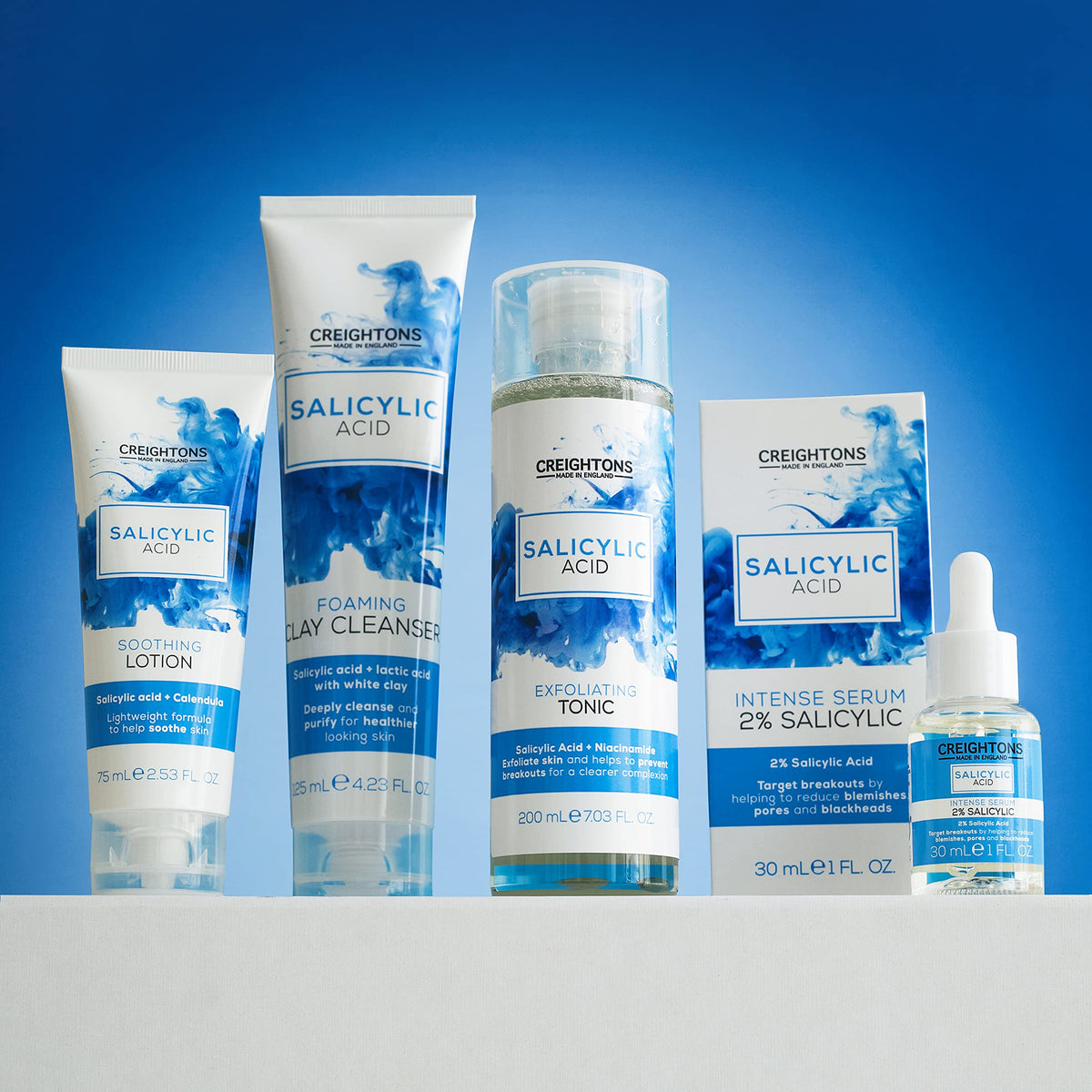 Creightons Salicylic Acid Soothing Lotion (75ml) - With salicylic acid & calendula, a moisturising, lightweight lotion to help soothe and care for angry, blemish-prone skin