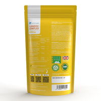 WBP Turmeric Complex 3500mg Maximum Strength (Up to 4 Months Supply) – with 95% Curcumin, Ginger, Boswellia Serrata & Black Pepper – Eco & Letterbox-Friendly Compostable Packaging – 120 Tablets