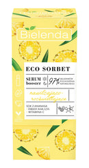 Bielenda - ECO SORBET - Moisturizing and brightening face booster serum - Pineapple - 30 ml