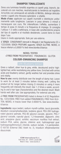 Bionike Shine On Shampoo Silver Touch