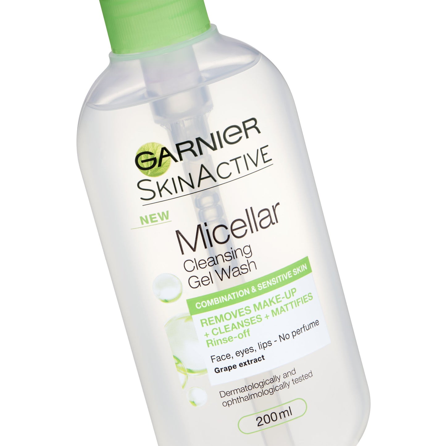 Garnier Micellar Gel Face Wash Combination Skin 200ml 3600542011488