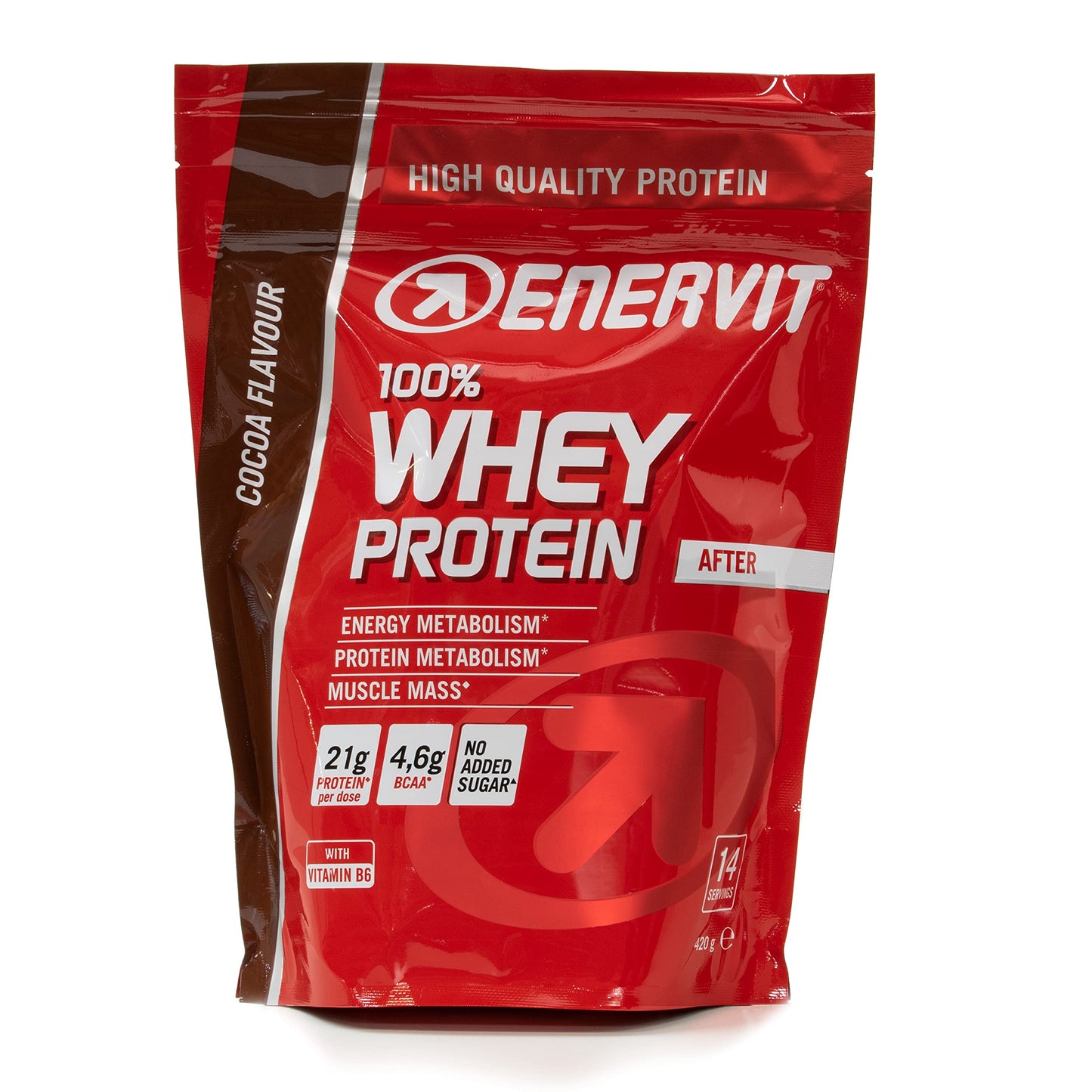 Enervit 100% Whey Protein, Cocoa, 420g
