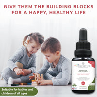 Epigenetics Magnesium for Children 30ml | from Birth Magnesium Mix Supplement 0-11 Years | Newborns Baby Kids Sugar Free UK Made Vegan Mini Liquid | 5 Drops Daily