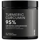 Toniiq Turmeric Curcumin - Ultra High Potency 60:1 Extract with 95% Curcuminoids - 800mg Per Serving - Black Pepper & MCT Oil for Enhanced Absorption - Third-Party Lab Tested - 60 Capsules