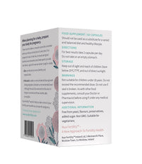 Nua Fertility NuaBiome Women – Multi-Award-Winning Fertility and Gut Health Supplement for Women Trying to Conceive with Live Bacteria, Vitamins and Minerals, Folate, Zinc and Vitamin D (60 Capsules)
