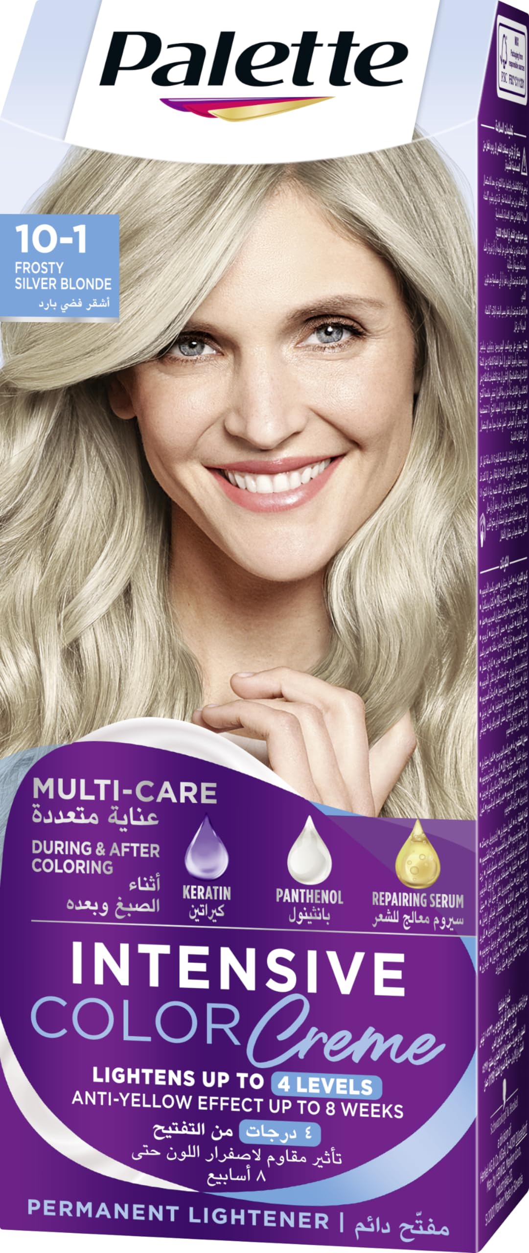 Palette Intensive Color Cream 10-1 Arctic Silver Blonde