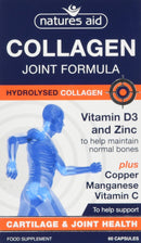 Natures Aid Collagen Joint Formula with Vitamin C, Copper and Manganese, Cartilage and Joint Health, 60 Capsules