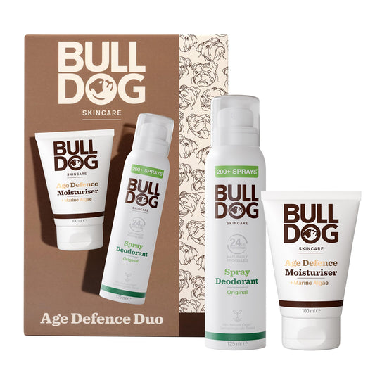 BULLDOG Bulldog Skincare | Men's Gift Set | Age Defence Daily Duo