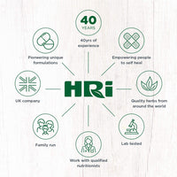 HRI Clear Complexion 30 Tablets - for Symptomatic Relief of Minor Skin Conditions Such as Spots, Pimples, Blemishes, Mild Acne, Mild Eczema. 1 Pack