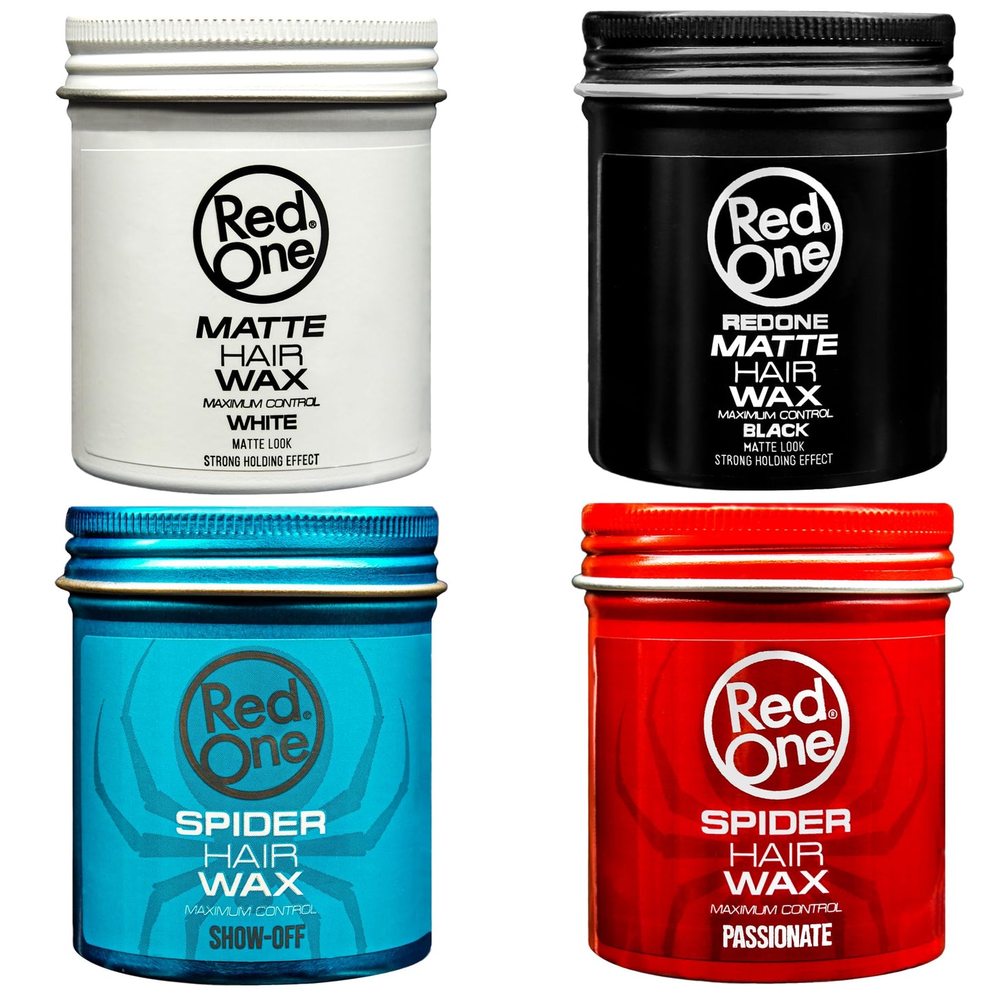 Redone Hair Styling Spider Wax Show-Off 100ml | Maximum Control | Women & Men Hair Wax | Medium Shine | Women and Men Hair Wax | Ultra Holding Effect