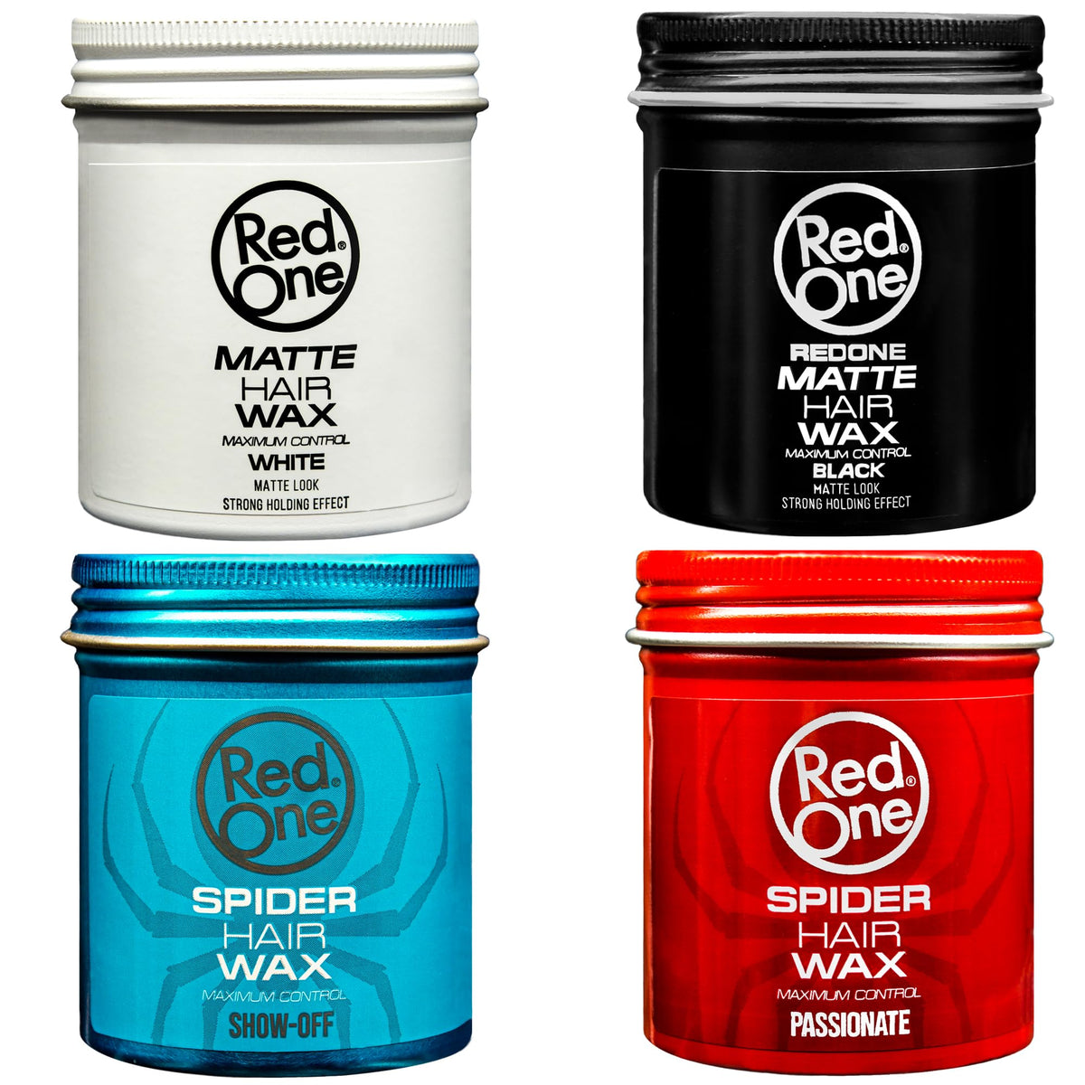 Redone Hair Styling Spider Wax Show-Off 100ml | Maximum Control | Women & Men Hair Wax | Medium Shine | Women and Men Hair Wax | Ultra Holding Effect