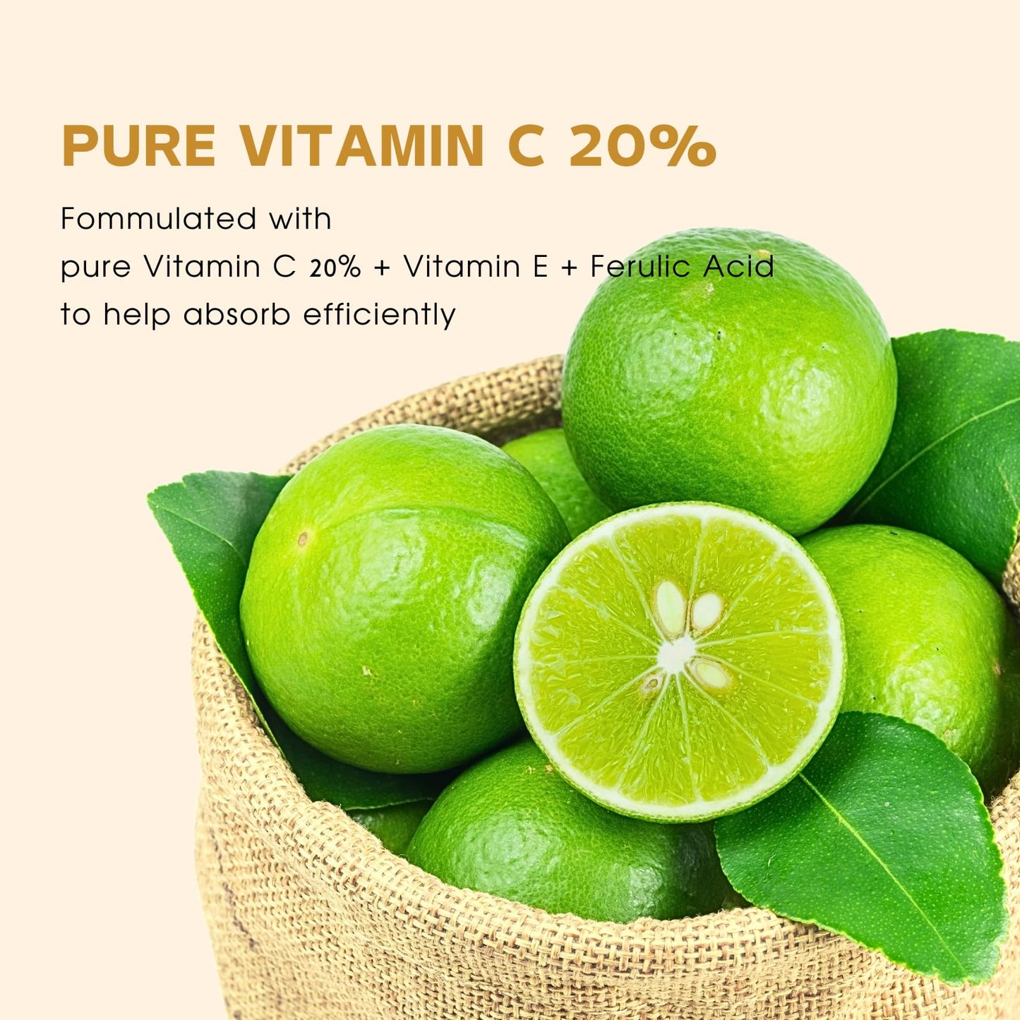 Tongyend Green Lemon Vitamin C Serum for Face, Blemish Serum, Dark Spot Correcting Glow Serum, Brighenting Face Serum for Hyperpigmentation, Fade Acne Marks, Improve Dullness, Shrink Pores, 30ml