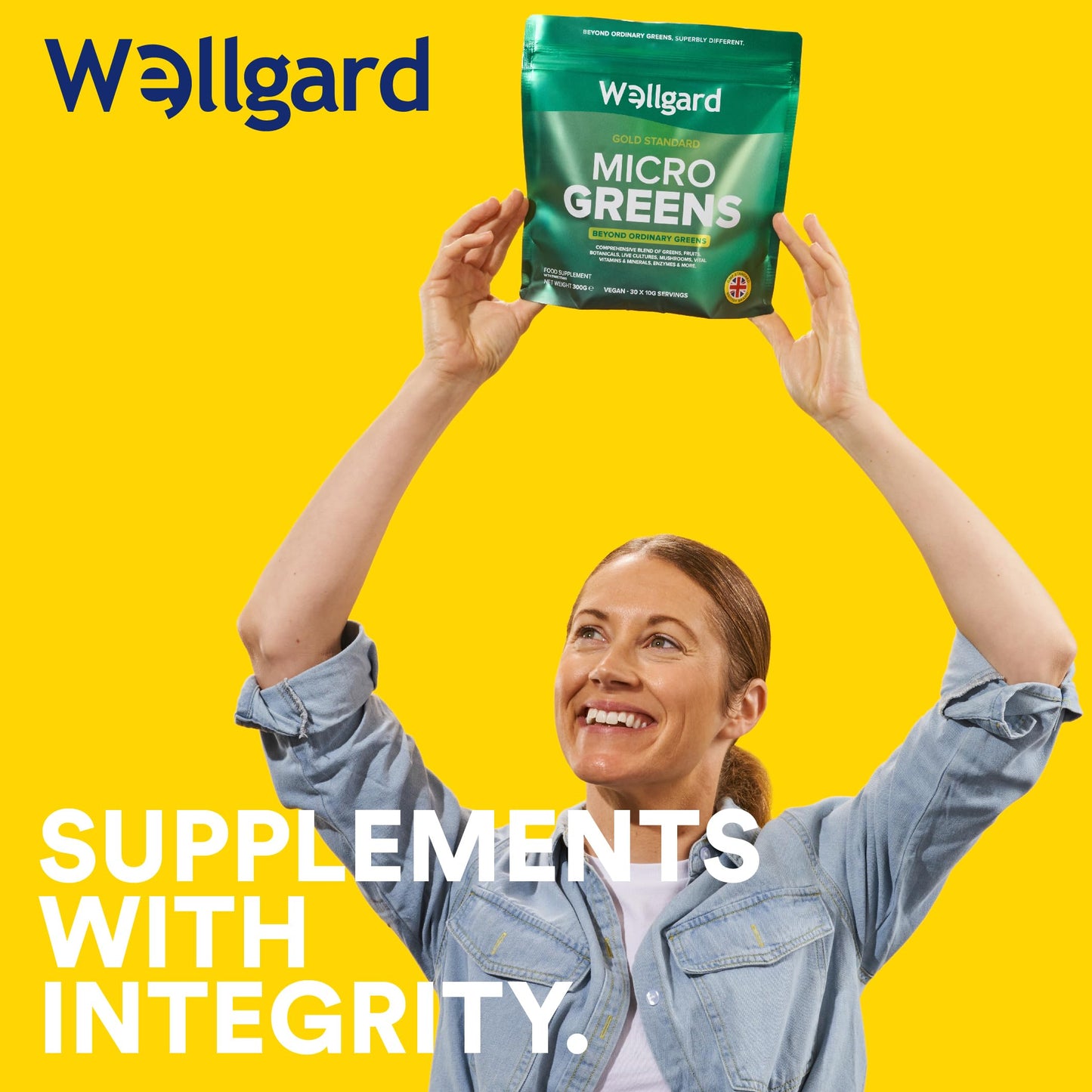 Wellgard Micro Greens 300g – Beyond Ordinary Super Greens, 57 Ingredients, 84 Scientifically Proven Health Benefits